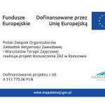 POLSKI ZWIĄZEK ORGANIZATORÓW ZAKŁADÓW AKTYWNOŚCI ZAWODOWEJ I WARSZTATÓW TERAPII ZAJĘCIOWEJ