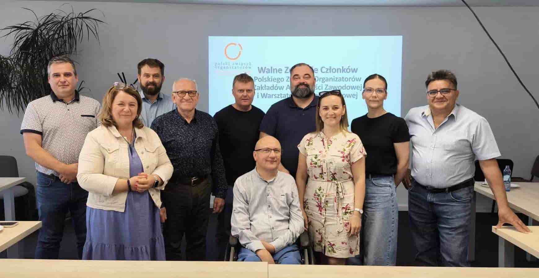 POLSKI ZWIĄZEK ORGANIZATORÓW ZAKŁADÓW AKTYWNOŚCI ZAWODOWEJ I WARSZTATÓW TERAPII ZAJĘCIOWEJ